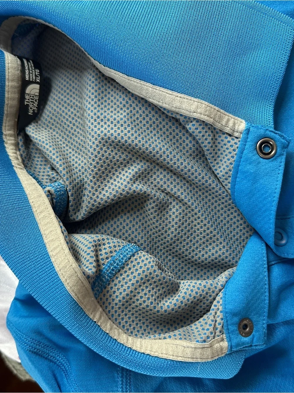 The North Face Men’s Ocean Blue Short-Sleeve Polo